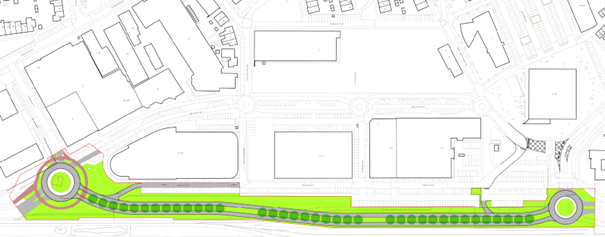 Nieuwe rondweg afbeelding